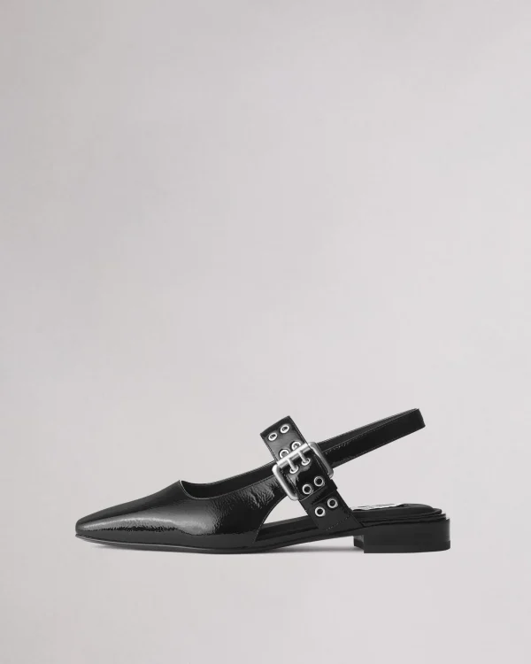 rag & bone Astra Leather Slingback-Women Flats