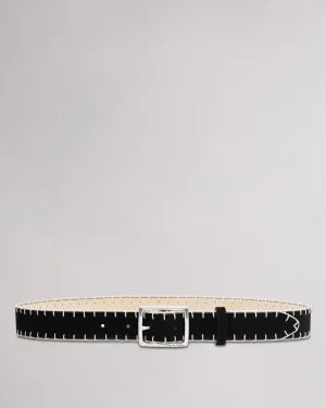 rag & bone Boyfriend Suede Belt-Women Belts