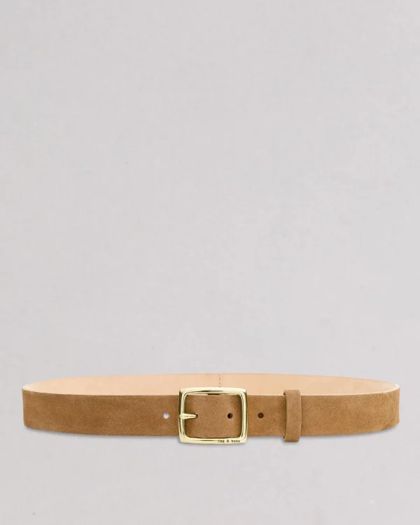 rag & bone Boyfriend Suede Belt-Women Belts