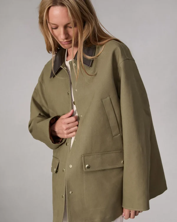 rag & bone Cassidy Cotton Jacket-Women Jackets & Coats