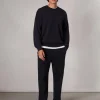 rag & bone Clarkson Relaxed Fit Cotton Sweater- Sweaters