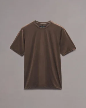 rag & bone Classic Tech Jersey Tee- T-Shirts & Henleys