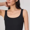 rag & bone Essential Rib Scoop Tank-Women T-Shirts