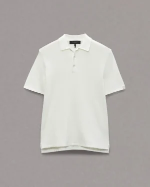 rag & bone Harvey Knit Polo- Polos