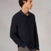 rag & bone Harvey Knit Shirt- Sweaters