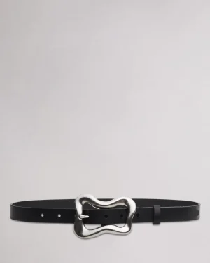 rag & bone Highline Leather Belt-Women Belts