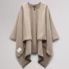 rag & bone Joni Reversible Poncho-Women Scarves & Ponchos