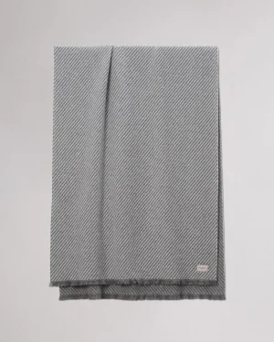 rag & bone Joni Stripe Wool Scarf-Women Scarves & Ponchos