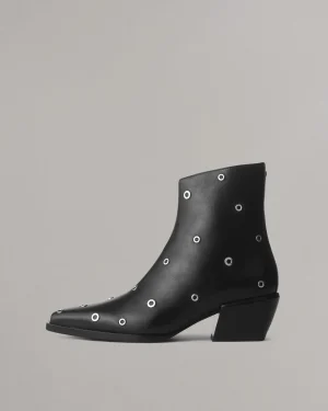 rag & bone Joni Zip Leather Boot-Women Boots