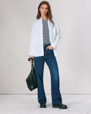 rag & bone Logan Wide-Leg Jean-Women Jeans