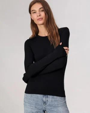 rag & bone Luca Long Sleeve Tee-Women T-Shirts