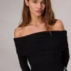 rag & bone Luca Off-Shoulder Top-Women Shirts & Tops