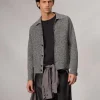 rag & bone Marled Cotton-Blend Cardigan- Sweaters