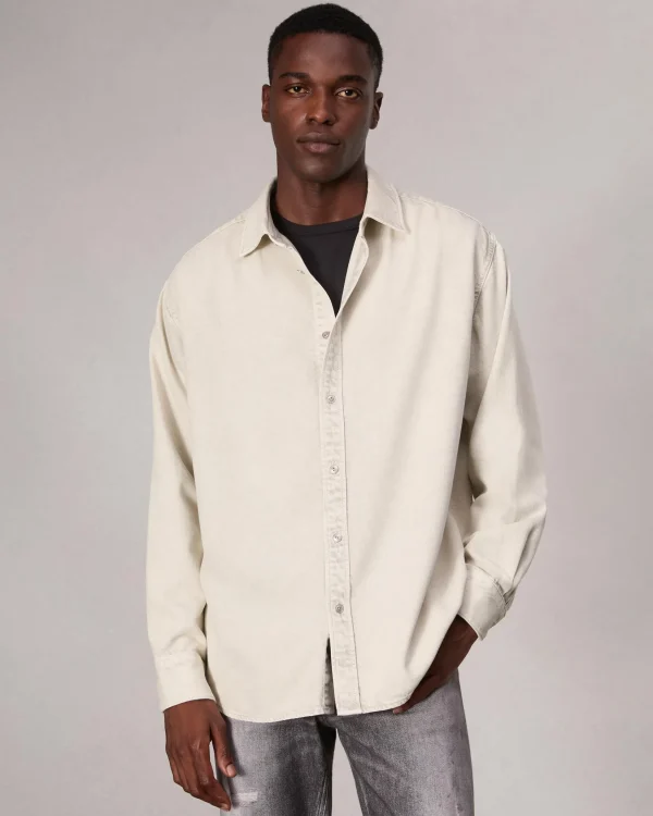 rag & bone Matthew Denim Shirt- Shirts