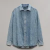 rag & bone Matthew Denim Shirt- Shirts