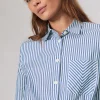 rag & bone Maxine Poplin Stripe Shirt-Women Shirts & Tops