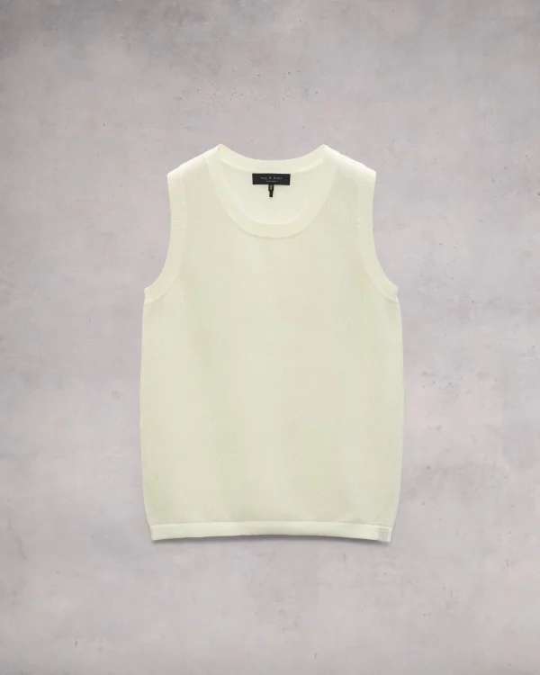 rag & bone Payton Cotton Tank- T-Shirts & Henleys