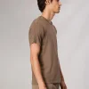 rag & bone Raw-Edge Flame Tee- T-Shirts & Henleys