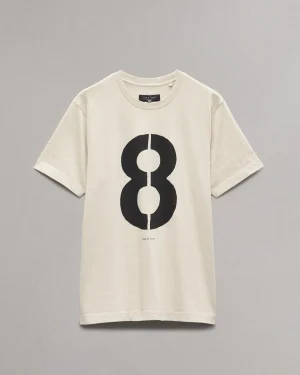 rag & bone rb Number 8 T-Shirt- T-Shirts & Henleys