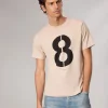 rag & bone rb Number 8 T-Shirt- T-Shirts & Henleys