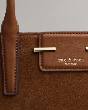 rag & bone Realm Italian Suede Satchel-Women Handbags