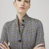 rag & bone Slade Cotton Plaid Blazer-Women Blazers & Vests