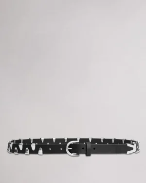 rag & bone Spire Leather Belt-Women Belts