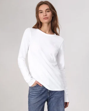 rag & bone The Slub Long Sleeve-Women T-Shirts