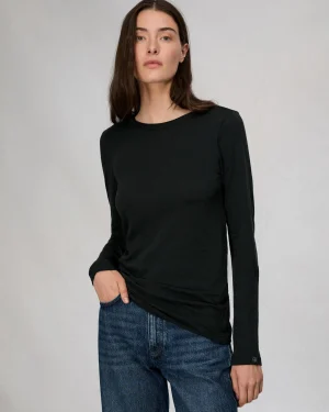 rag & bone The Slub Long Sleeve-Women T-Shirts