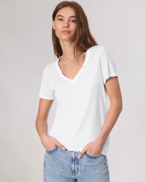 rag & bone The Slub Vee-Women T-Shirts