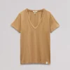 rag & bone The Slub V-Neck Tee-Women T-Shirts