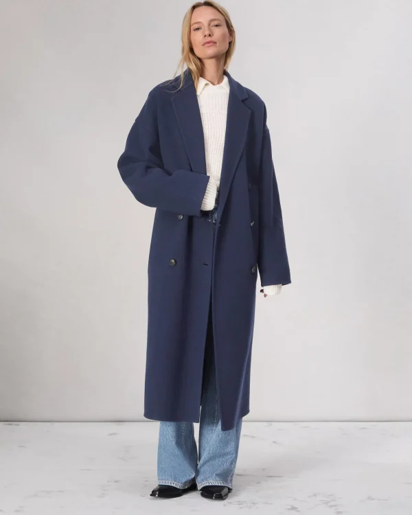 rag & bone Thea Wool-Blend Coat-Women Jackets & Coats