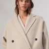 rag & bone Thea Wool-Blend Coat-Women Jackets & Coats