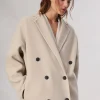 rag & bone Thea Wool-Blend Coat-Women Jackets & Coats