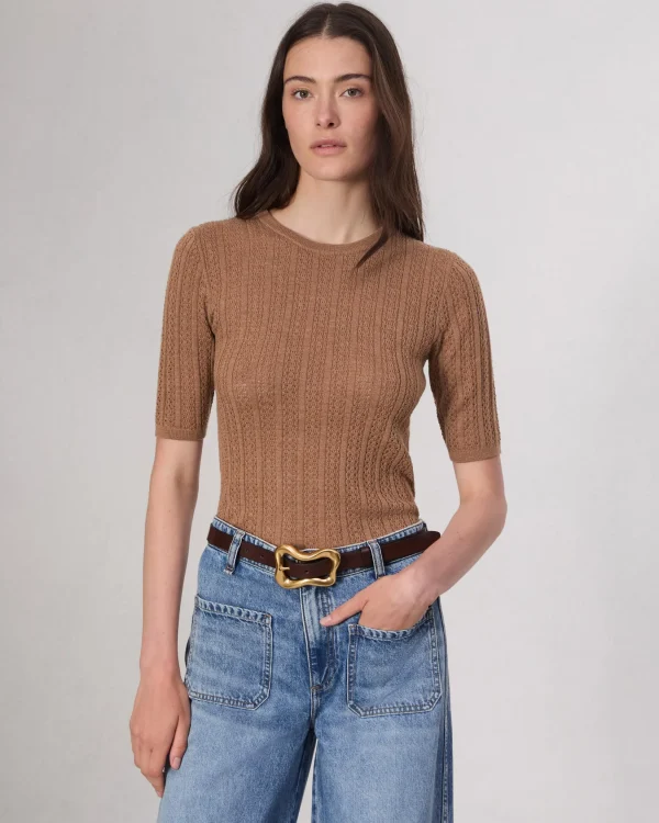 rag & bone Tina Washable Wool Crew-Women Sweaters & Sweatshirts