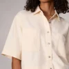 rag & bone Ultra Featherweight Lenna Shirt-Women Shirts & Tops